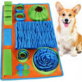 Dog Snuffle Mat Slow Feeder Interactive Foraging Puzzle Toy for Nose Work, Mental Stimulation & Anxiety Relief