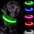 LED Dog Collar – Rechargeable Light Up Collar with 3 Flash Modes, Adjustable for Small Medium Large Dogs